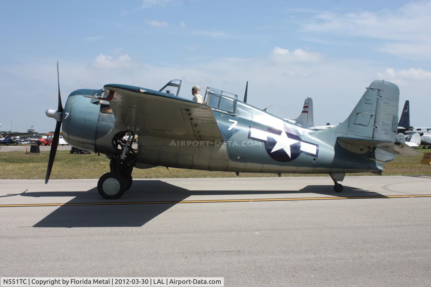 N551TC, 1944 General Motors (Grumman) FM-2 Wildcat C/N 47160, Wildcat