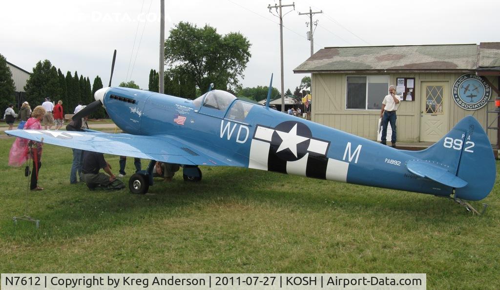 N7612, Supermarine Aircraft Spitfire Mk.26B C/N 077, EAA AirVenture 2011
