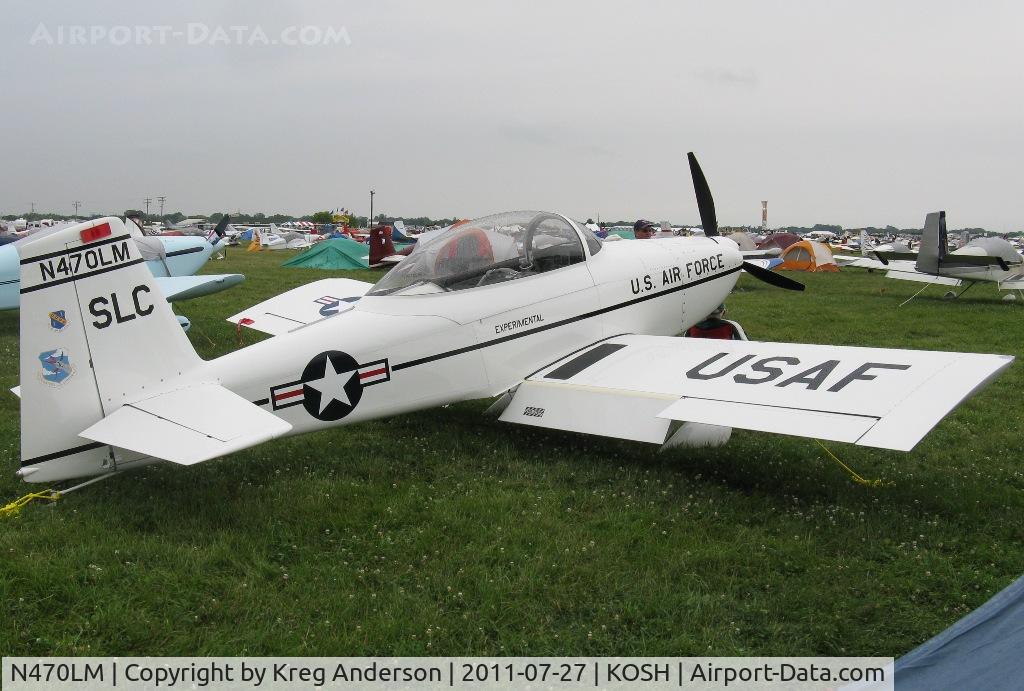 N470LM, 2008 Vans RV-8 C/N 80070, EAA AirVenture 2011