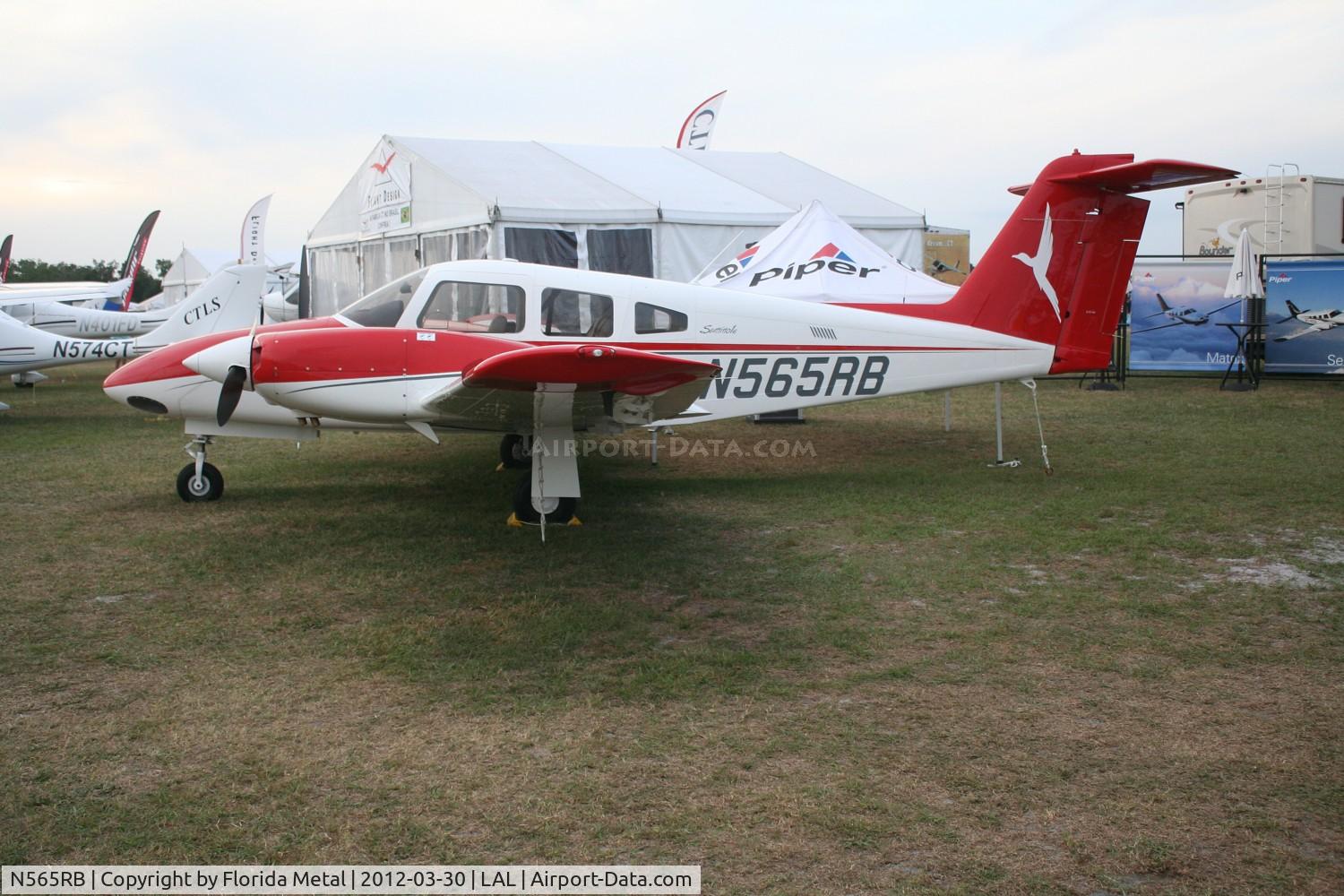 N565RB, 2012 Piper PA-44-180 Seminole C/N 4496307, Piper Seminole