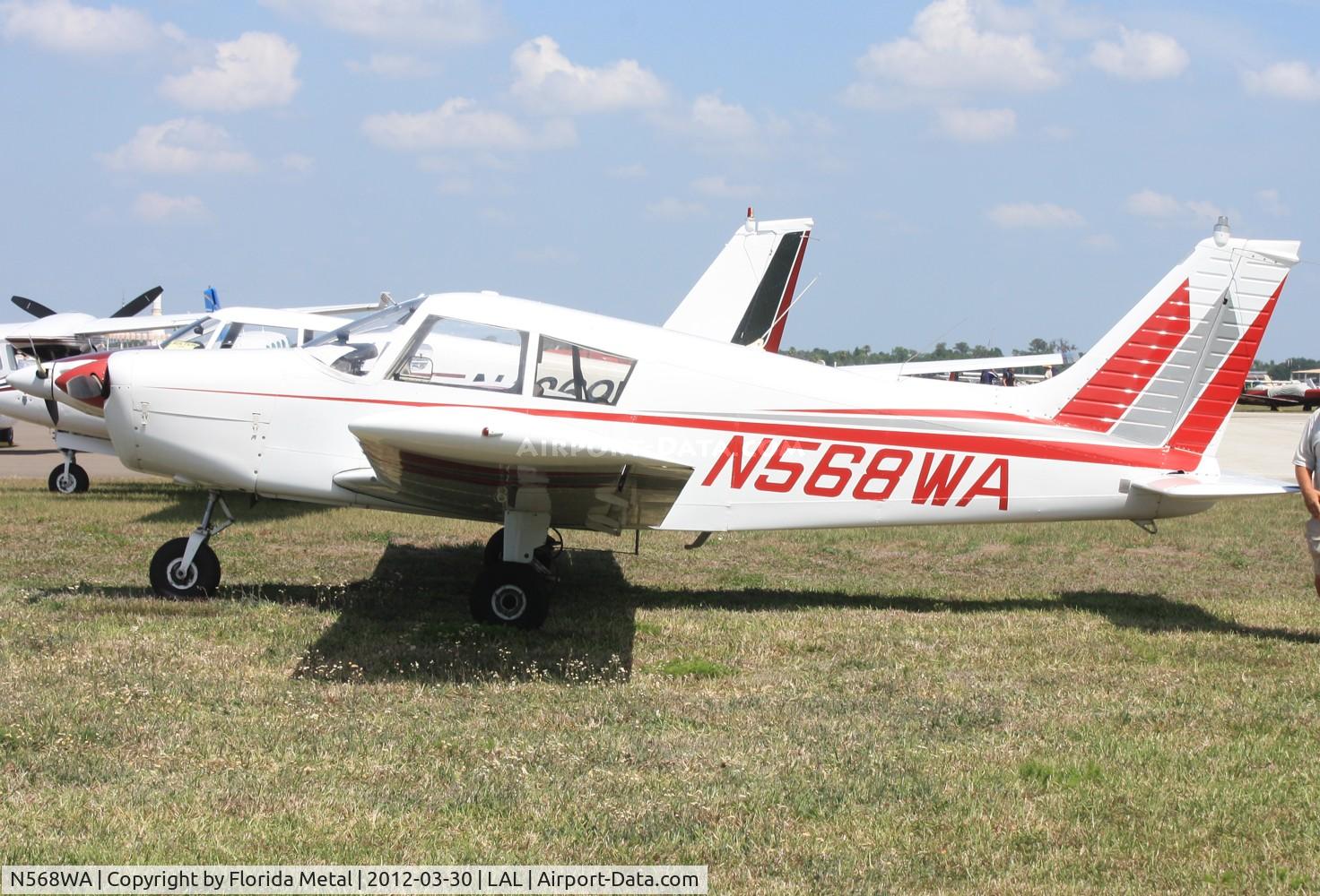 N568WA, 1972 Piper PA-28-140 C/N 28-7325162, Piper 28-140