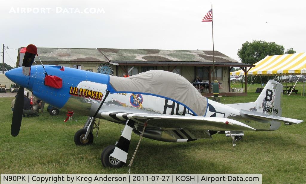 N90PK, 1999 Stewart 51 S-51D Mustang C/N 149, EAA AirVenture 2011