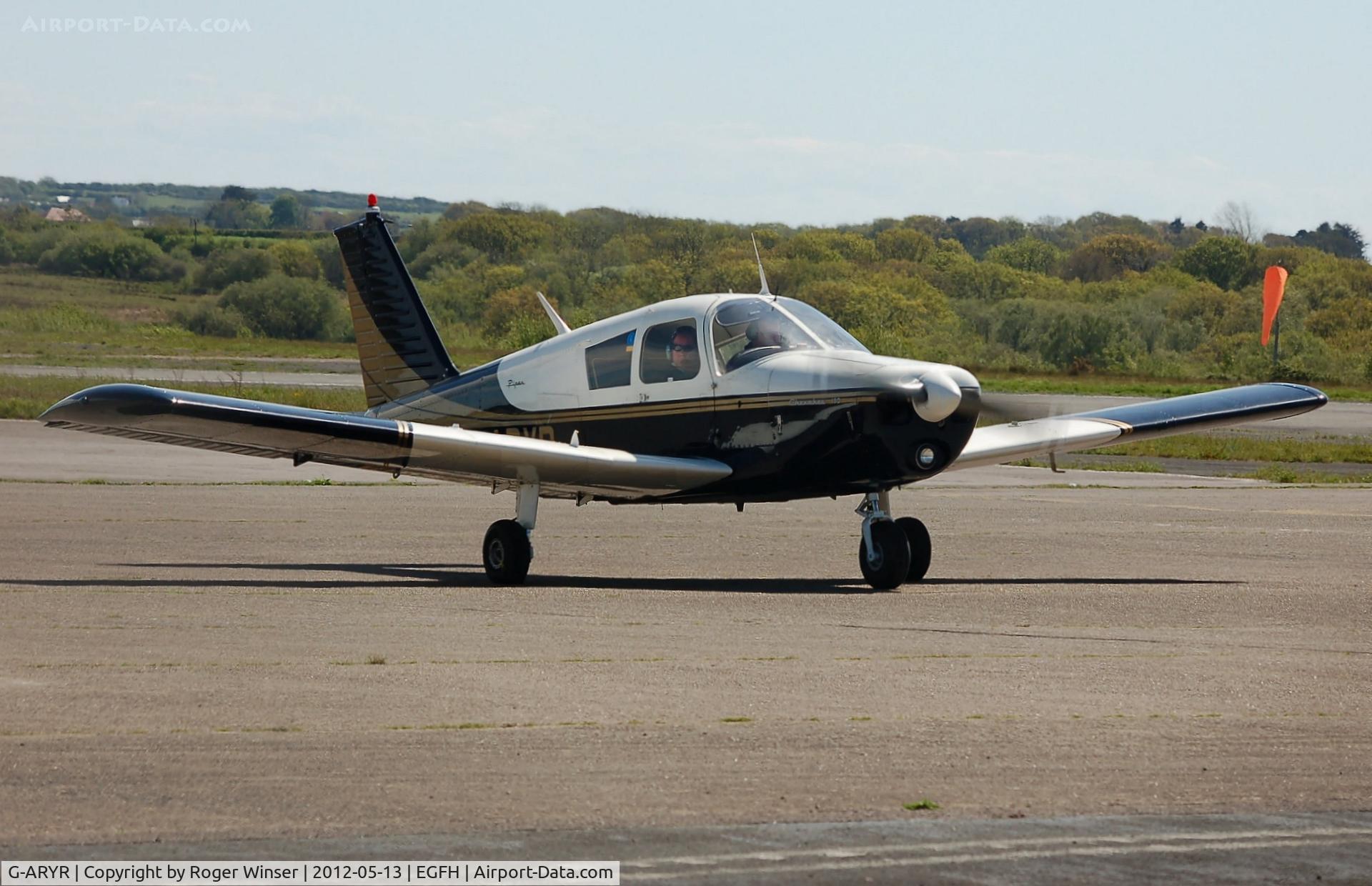 G-ARYR, 1962 Piper PA-28-180 Cherokee C/N 28-770, Visiing Cherokee 180.