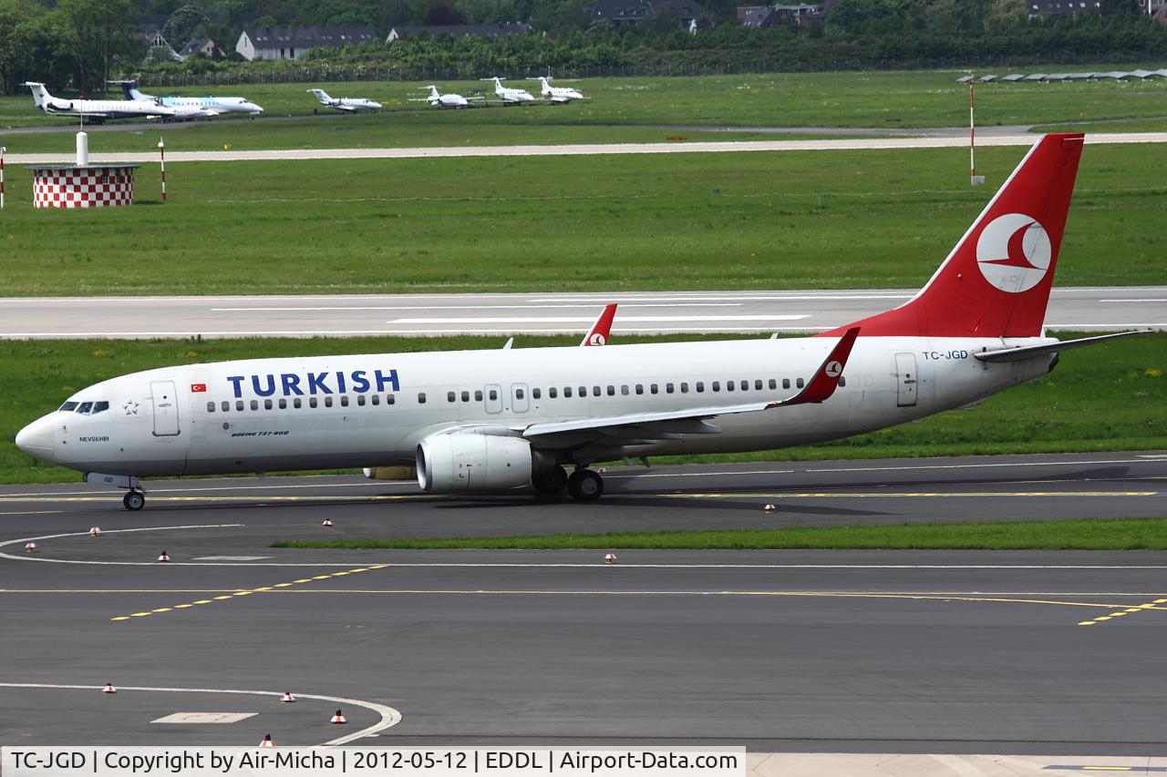 TC-JGD, 2001 Boeing 737-8F2 C/N 29788, Turkish Airlines, Boeing 737-8F2 (WL), CN: 29788/0791, Name: Nevsehir