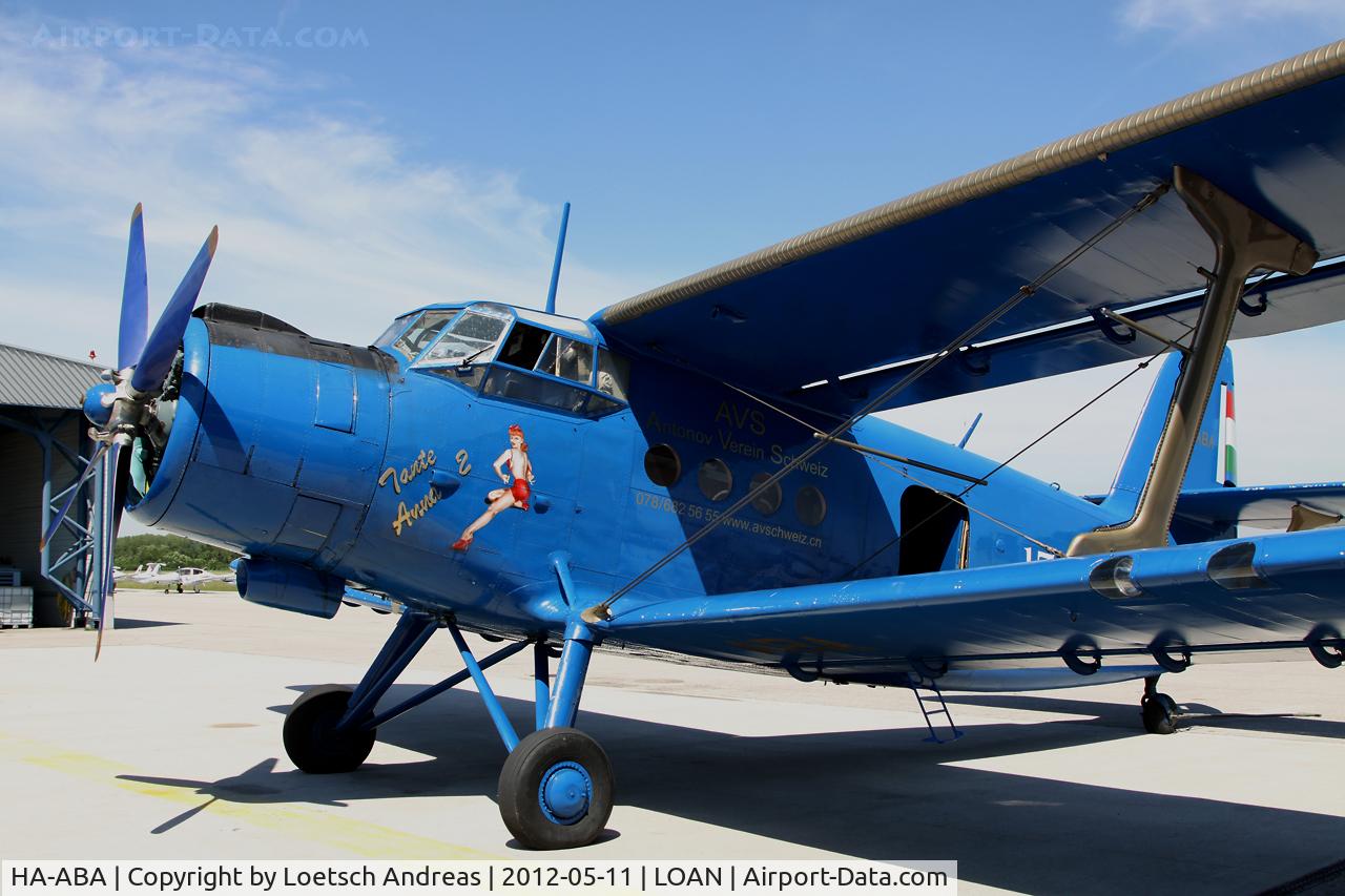 HA-ABA, Antonov An-2P C/N 1G234-23, Antonov Verein Schweiz