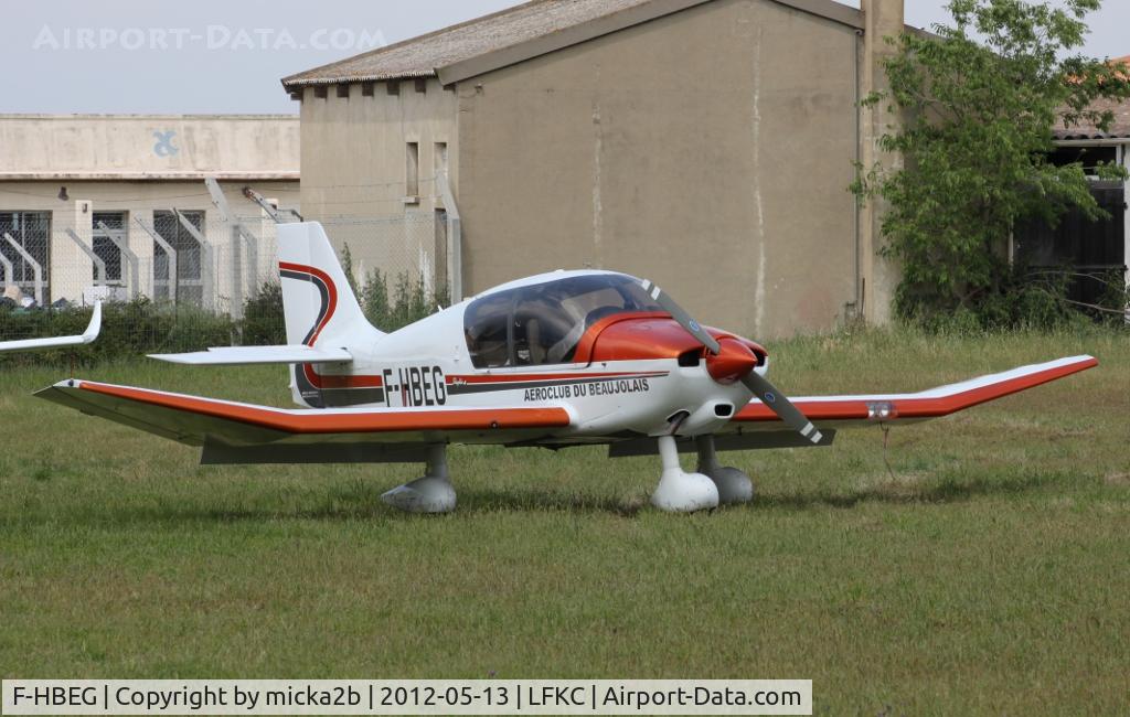 F-HBEG, Robin DR-400-140B Dauphin 4 Major C/N 2575, Parked