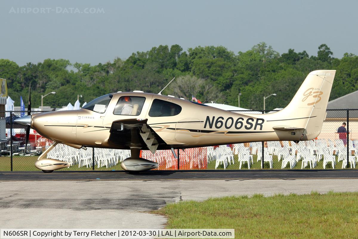 N606SR, 2007 Cirrus SR22 G3 GTS C/N 2478, At 2012 Sun N Fun