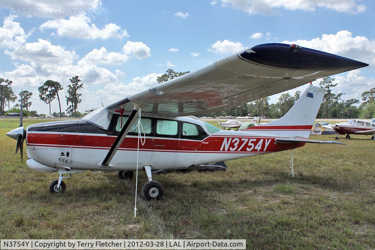 N3754Y, 1963 Cessna 210D Centurion C/N 21058254, At 2012 Sun N Fun