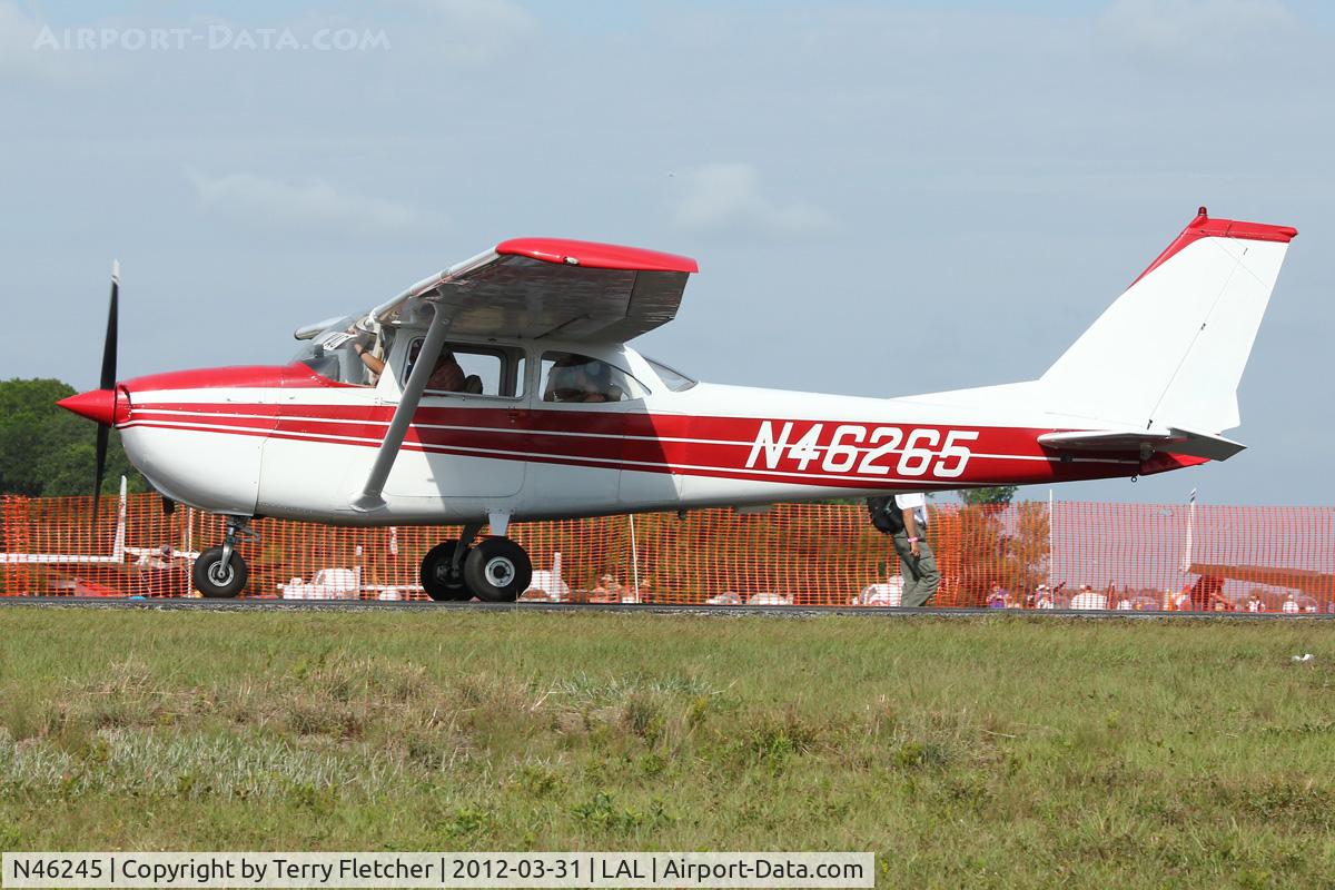 N46245, 1968 Cessna 172I C/N 17257132, At 2012 Sun N Fun