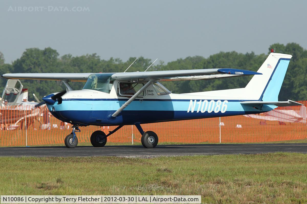 N10086, 1973 Cessna 150L C/N 15074782, At 2012 Sun N Fun
