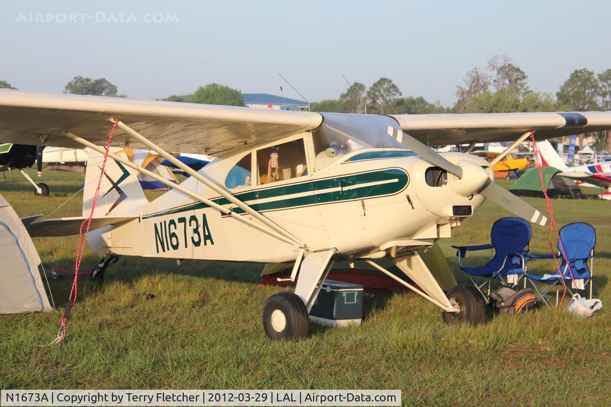 N1673A, 1952 Piper PA-22 C/N 22-436, At 2012 Sun N Fun