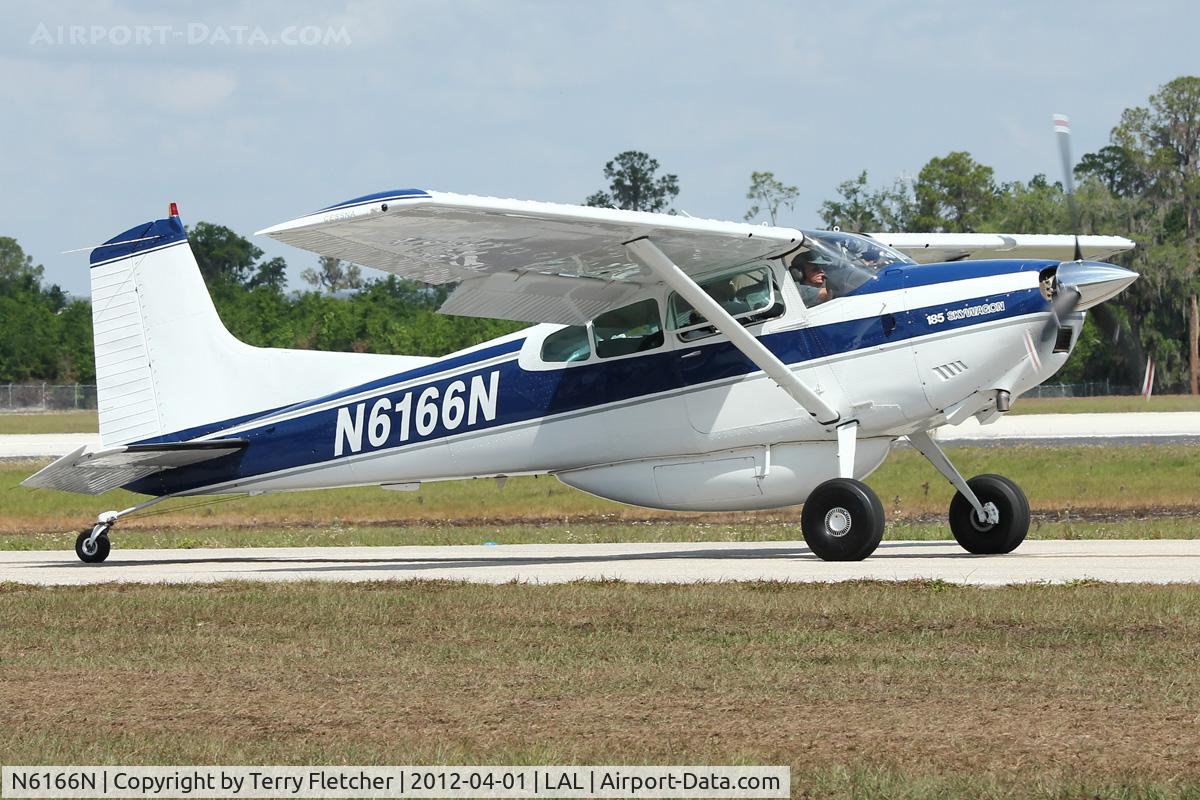 N6166N, 1981 Cessna A185F Skywagon 185 C/N 18504302, At 2012 Sun N Fun