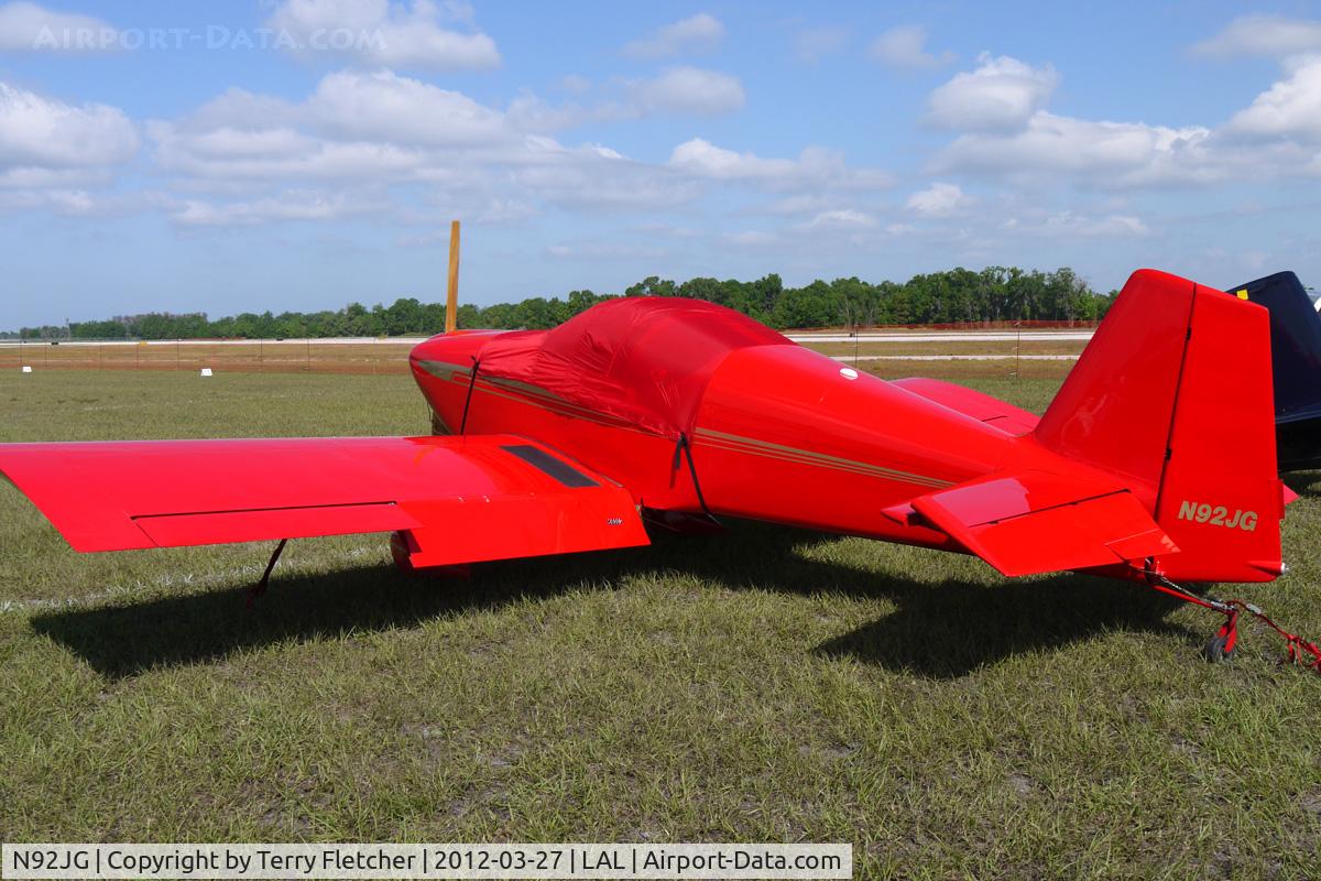 N92JG, 1992 Vans RV-6 C/N 20055, At 2012 Sun N Fun