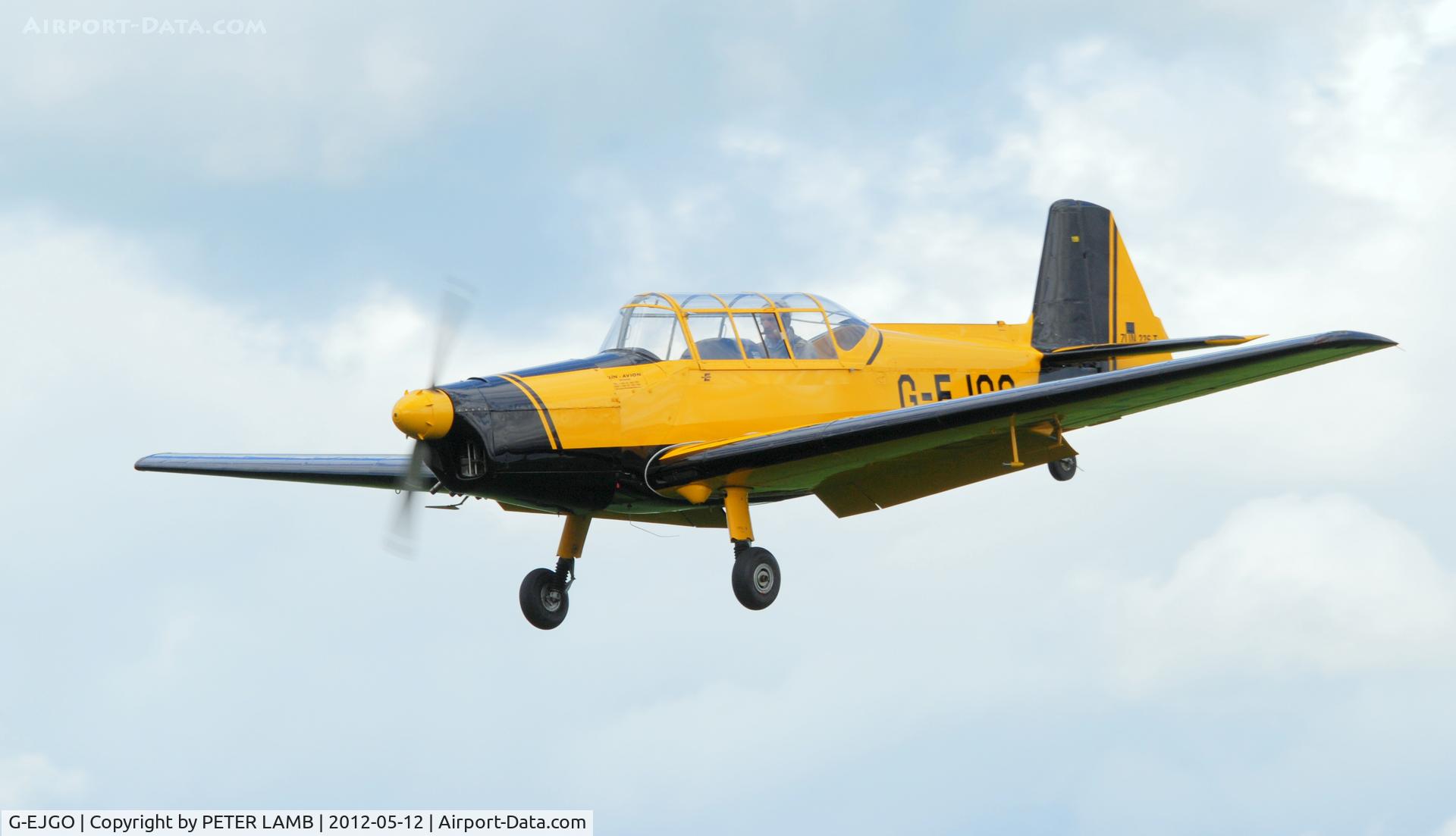 G-EJGO, 1958 Zlin Z-226 Trener C/N 199, PHOTO TAKEN AT BREIGHTON E.YORKS