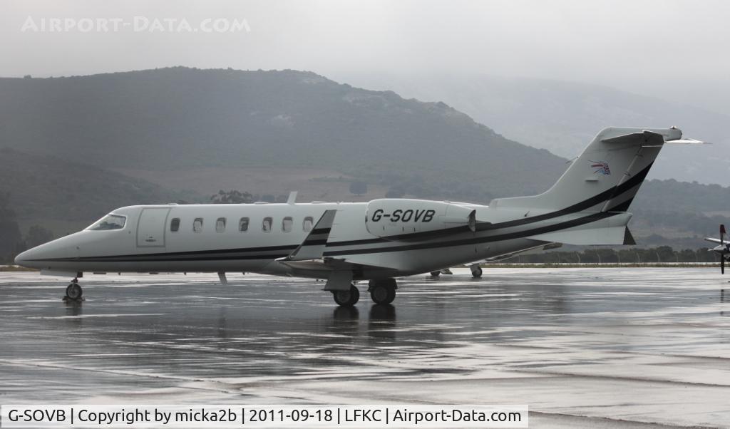 G-SOVB, 2001 Learjet 45 C/N 45-138, Parked