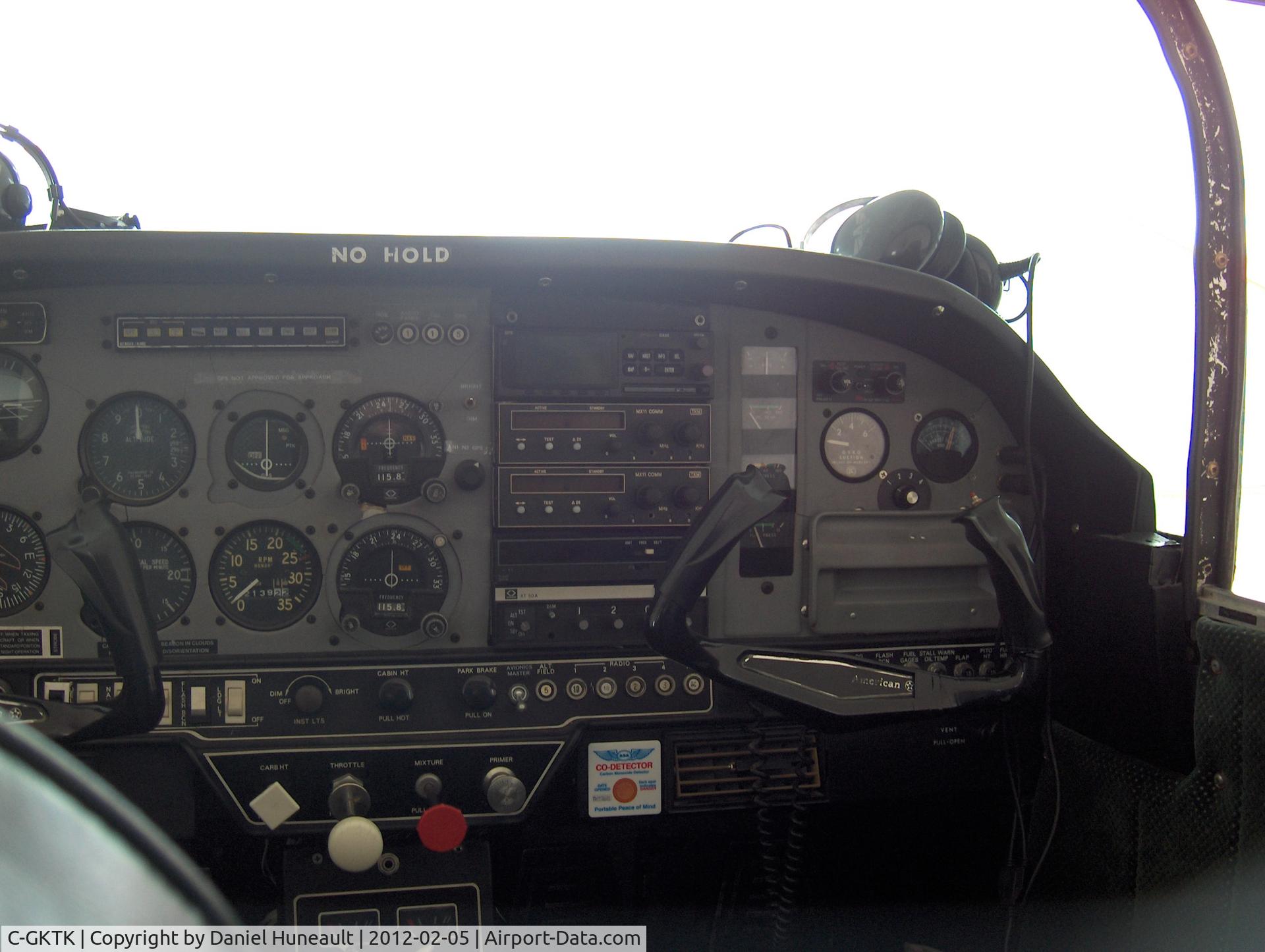 C-GKTK, 1972 American Aviation AA-5 Traveler C/N AA5-0174, Inside
