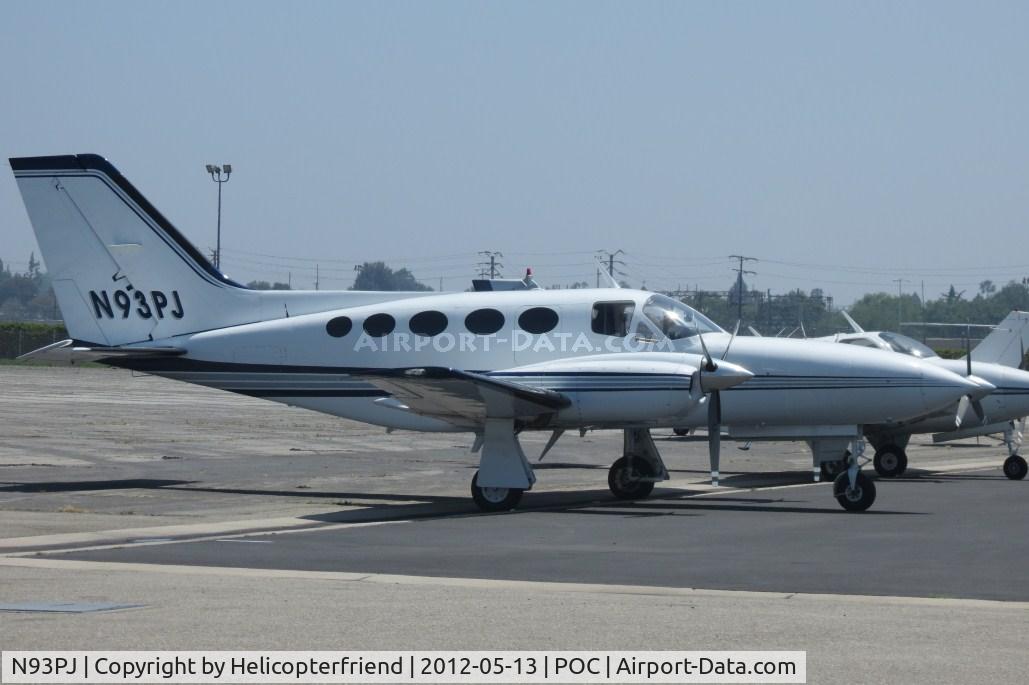 N93PJ, Cessna 421C Golden Eagle C/N 421C0824, Parked at Howard Aviation