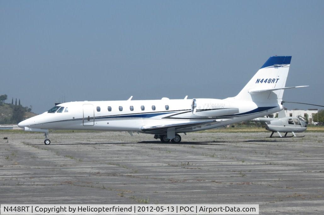N448RT, 2005 Cessna 680 Citation Sovereign C/N 680-0017, Parked north of Howard Aviation