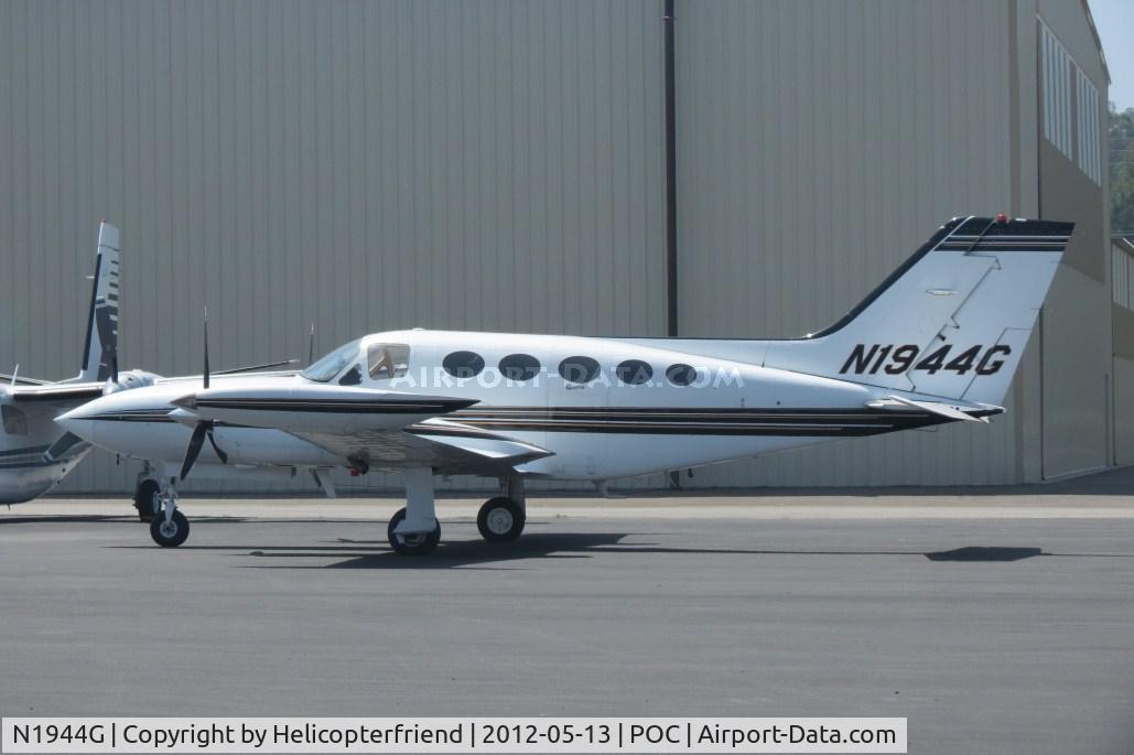 N1944G, 1974 Cessna 421B Golden Eagle C/N 421B0844, Parked by Howard Aviation