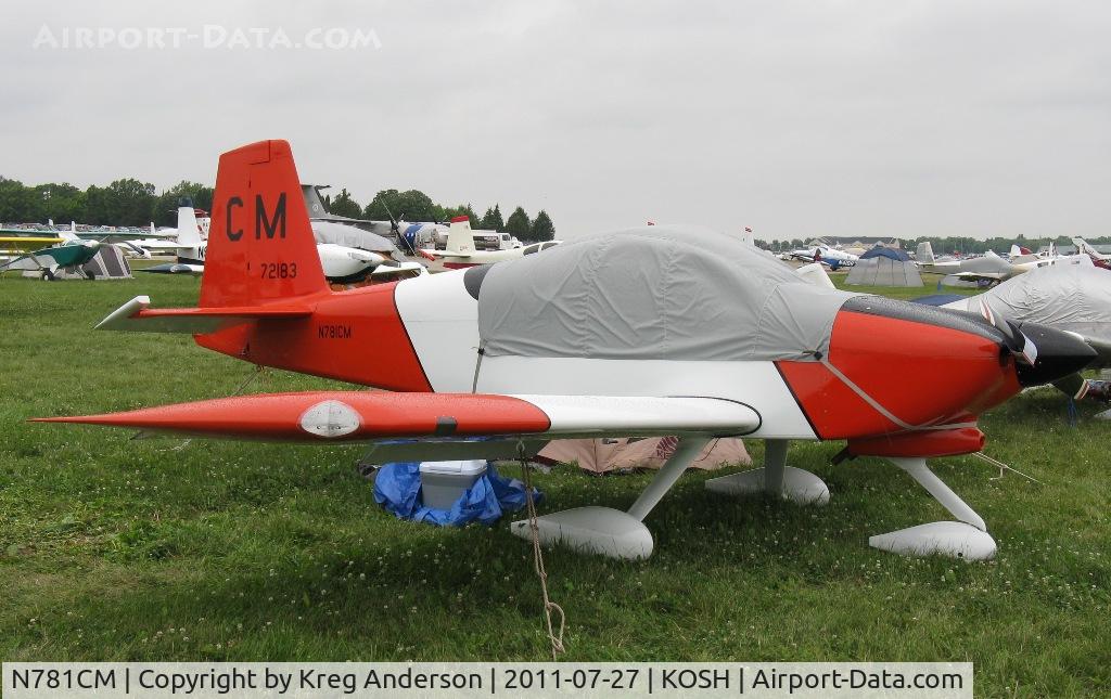 N781CM, 2008 Vans RV-7A C/N 72183, EAA AirVenture 2011