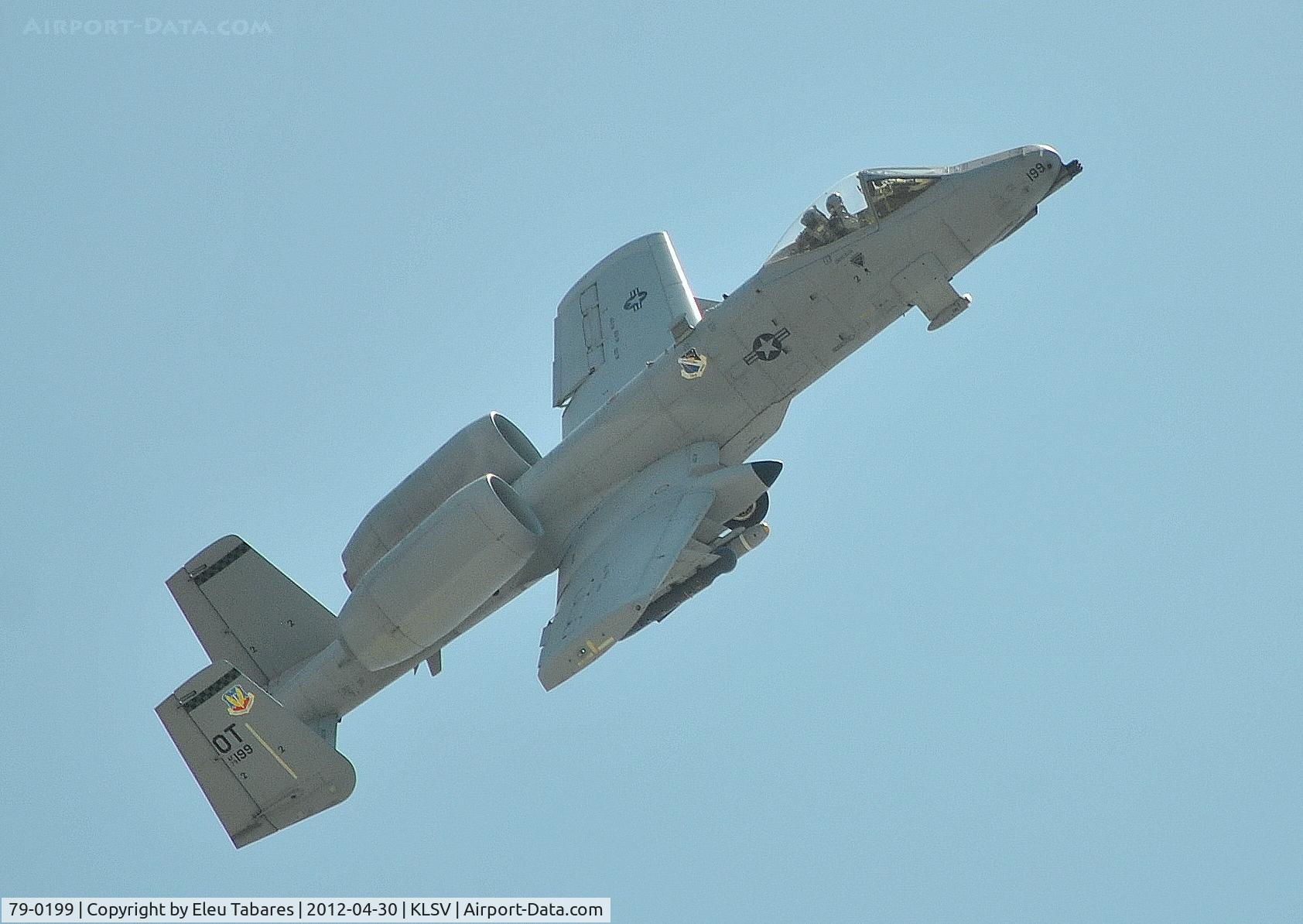 79-0199, 1979 Fairchild Republic A-10A Thunderbolt II C/N A10-0463, Taken during Jaded Thunder at Nellis Air Force Base, Nevada.