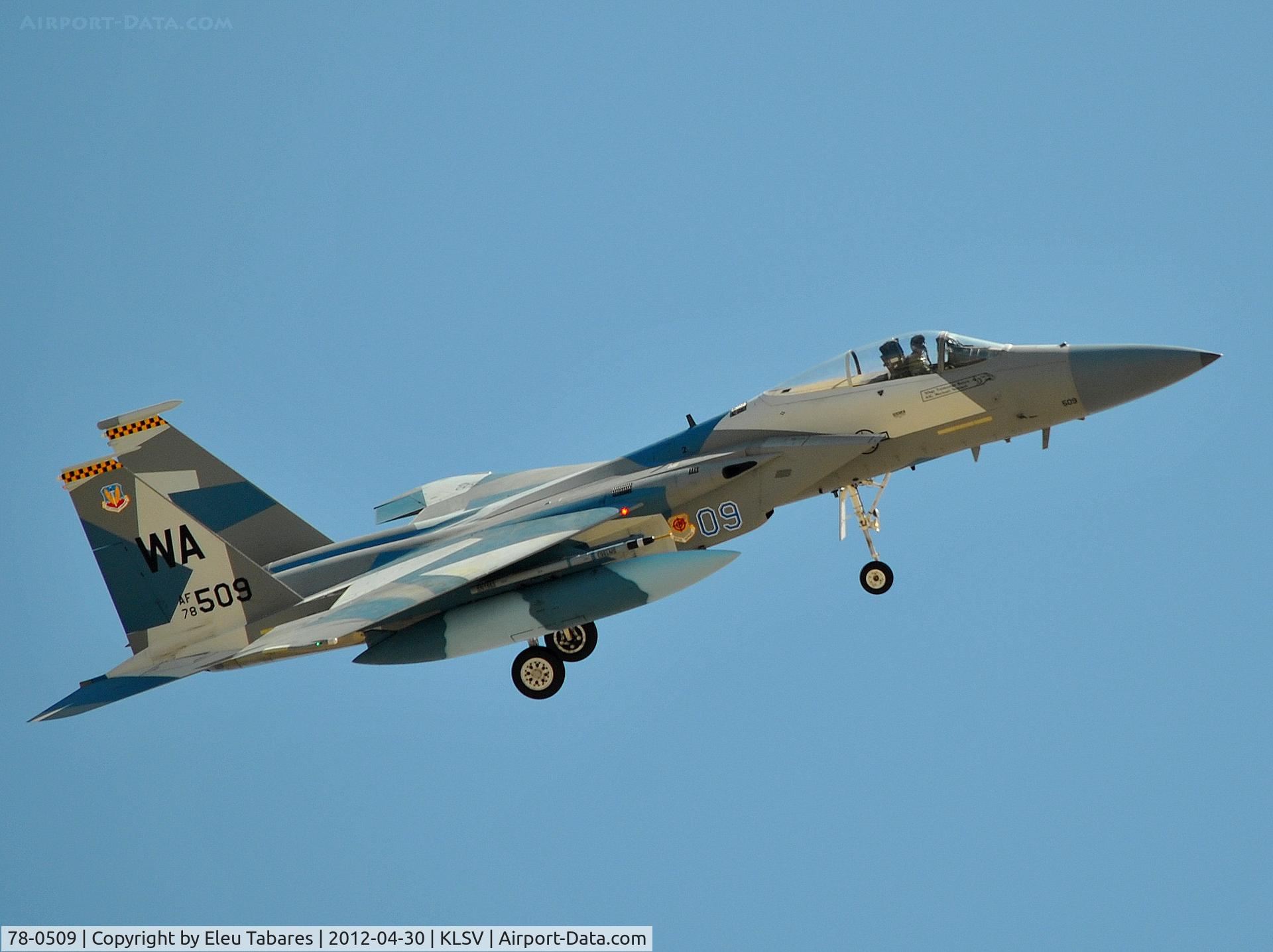 78-0509, 1978 McDonnell Douglas F-15C Eagle C/N 0494/C042, Taken during Jaded Thunder at Nellis Air Force Base, Nevada.
