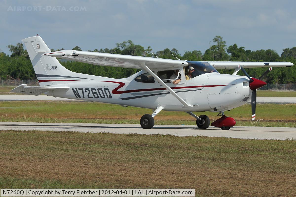 N7260Q, 2001 Cessna 182T Skylane C/N 18280957, At 2012 Sun N Fun
