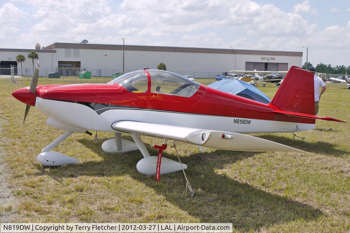 N819DW, 2004 Vans RV-6A C/N 25374, At 2012 Sun N Fun