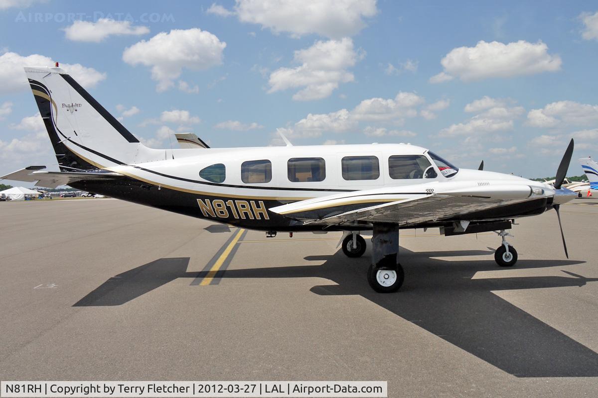 N81RH, 1972 Piper PA-31-310 Navajo C/N 31-7300909, At 2012 Sun N Fun