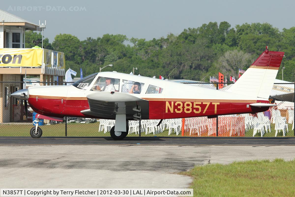 N3857T, 1967 Piper PA-28R-180 Cherokee Arrow C/N 28R-30180, At 2012 Sun N Fun