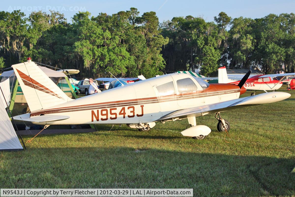 N9543J, 1966 Piper PA-28-180 C/N 28-3672, At 2012 Sun N Fun