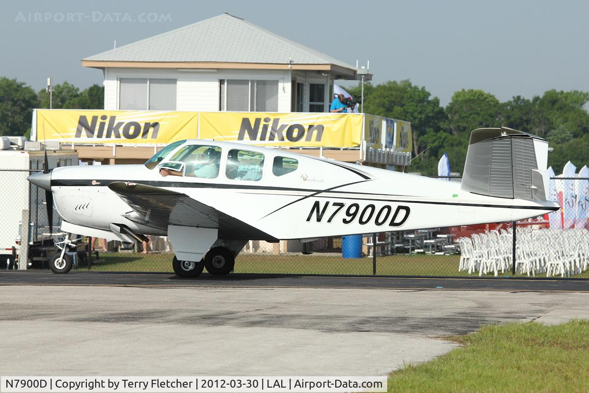 N7900D, 1957 Beech H35 Bonanza C/N D-5134, At 2012 Sun N Fun