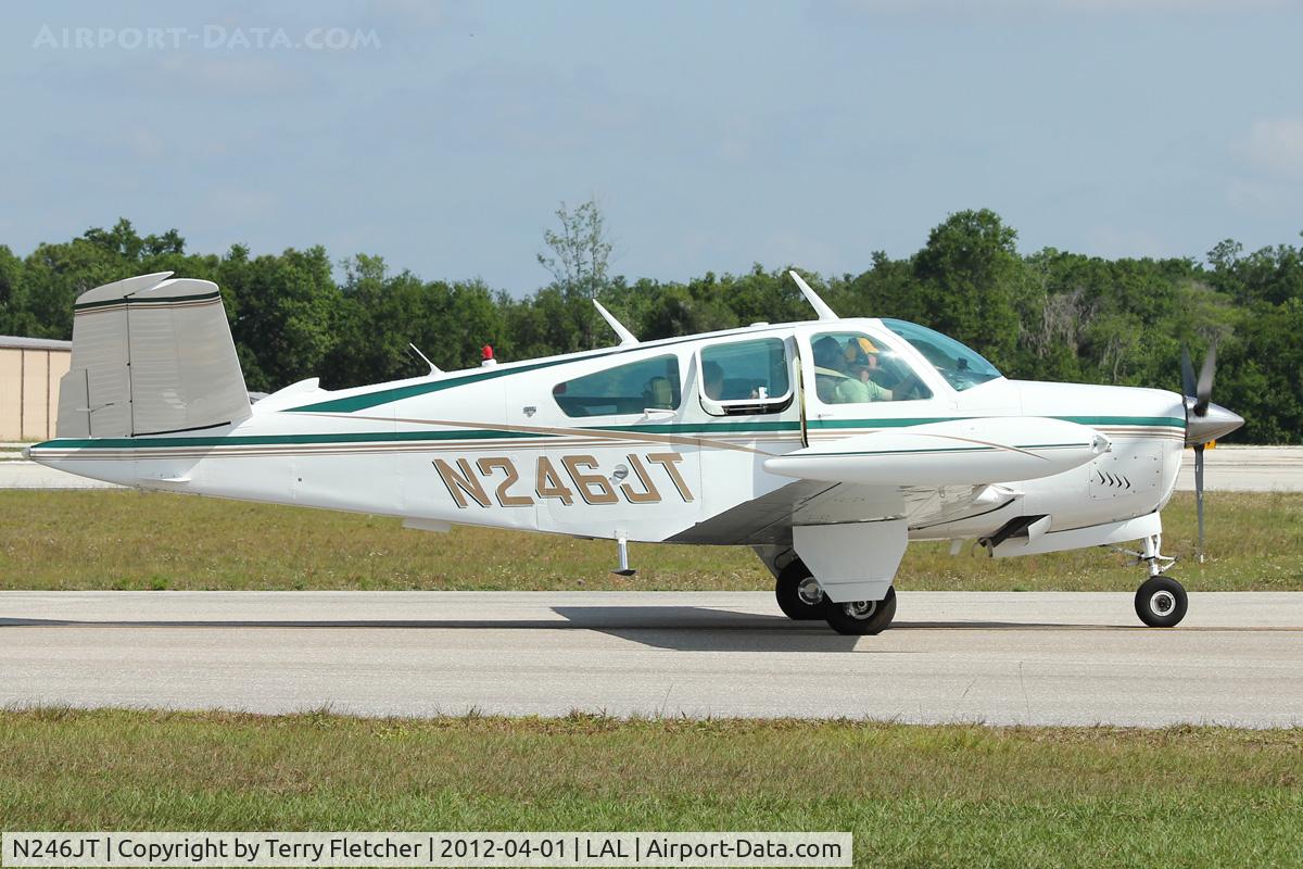 N246JT, 1978 Beech V35B Bonanza C/N D-10079, At 2012 Sun N Fun
