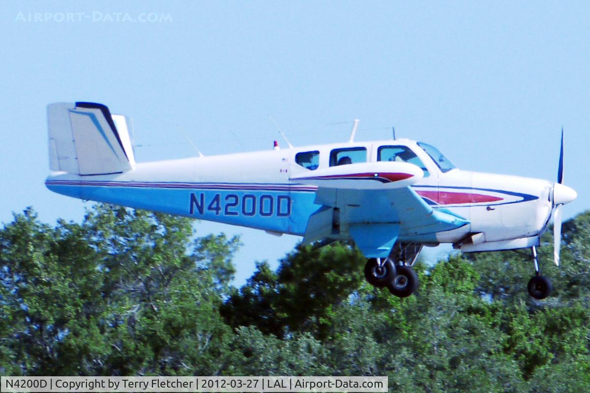 N4200D, 1955 Beech G35 Bonanza C/N D-4408, At 2012 Sun N Fun