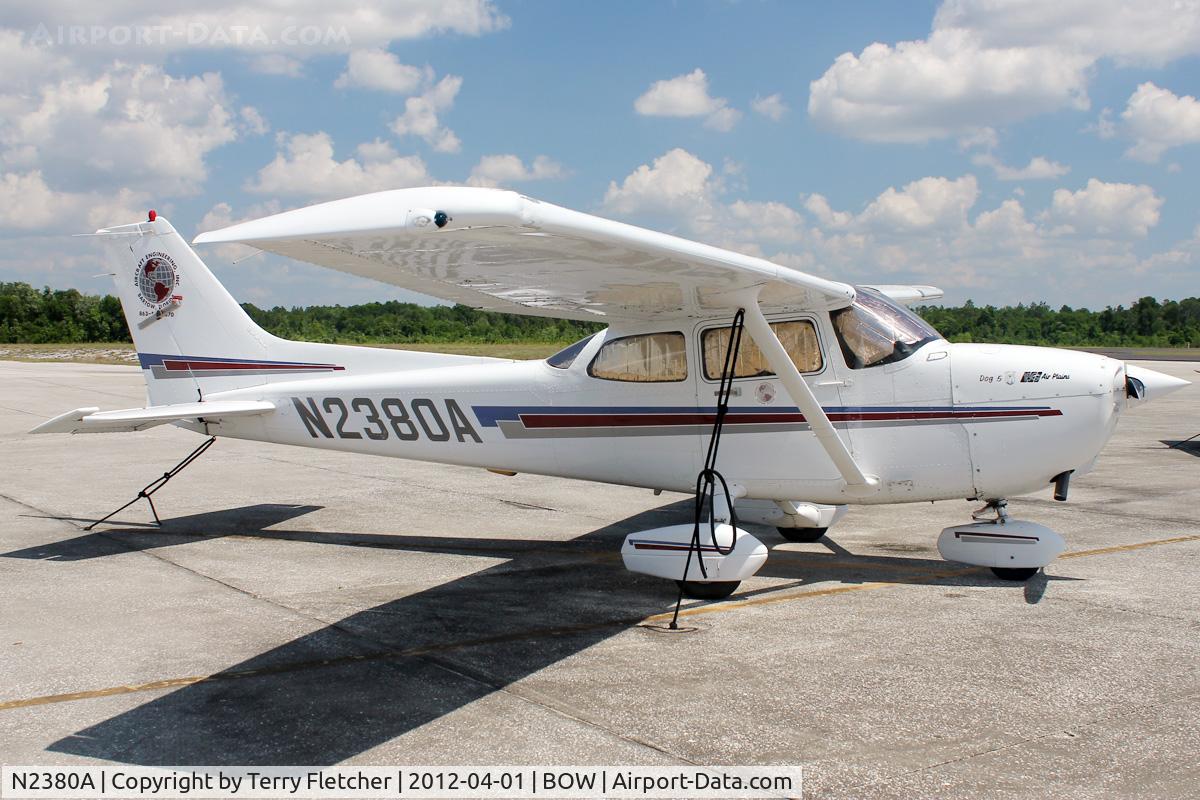N2380A, 1998 Cessna 172R C/N 17280617, At Bartow Municipal Airport , Florida