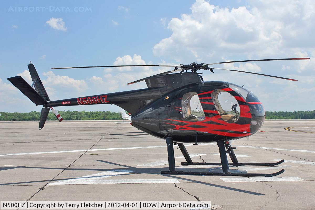 N500HZ, 1976 Hughes 369HS C/N 660821S, At Bartow Municipal Airport , Florida