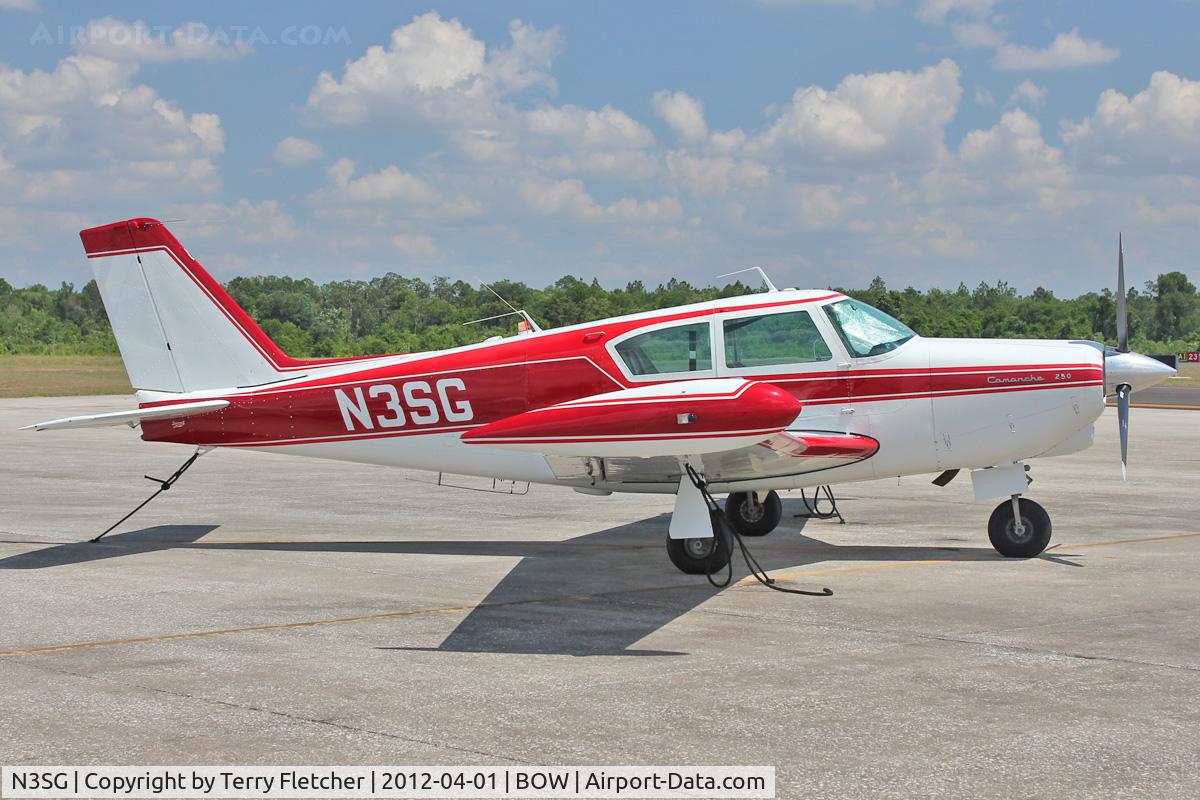N3SG, 1960 Piper PA-24-250 Comanche C/N 24-2036, At Bartow Municipal Airport , Florida