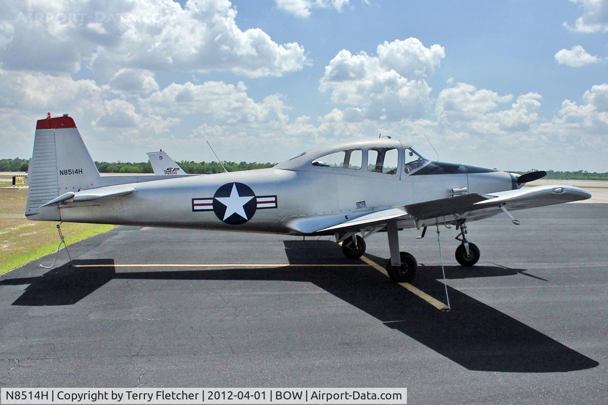 N8514H, 1947 North American Navion (NA-145) C/N NAV-4-512, At Bartow Municipal Airport , Florida