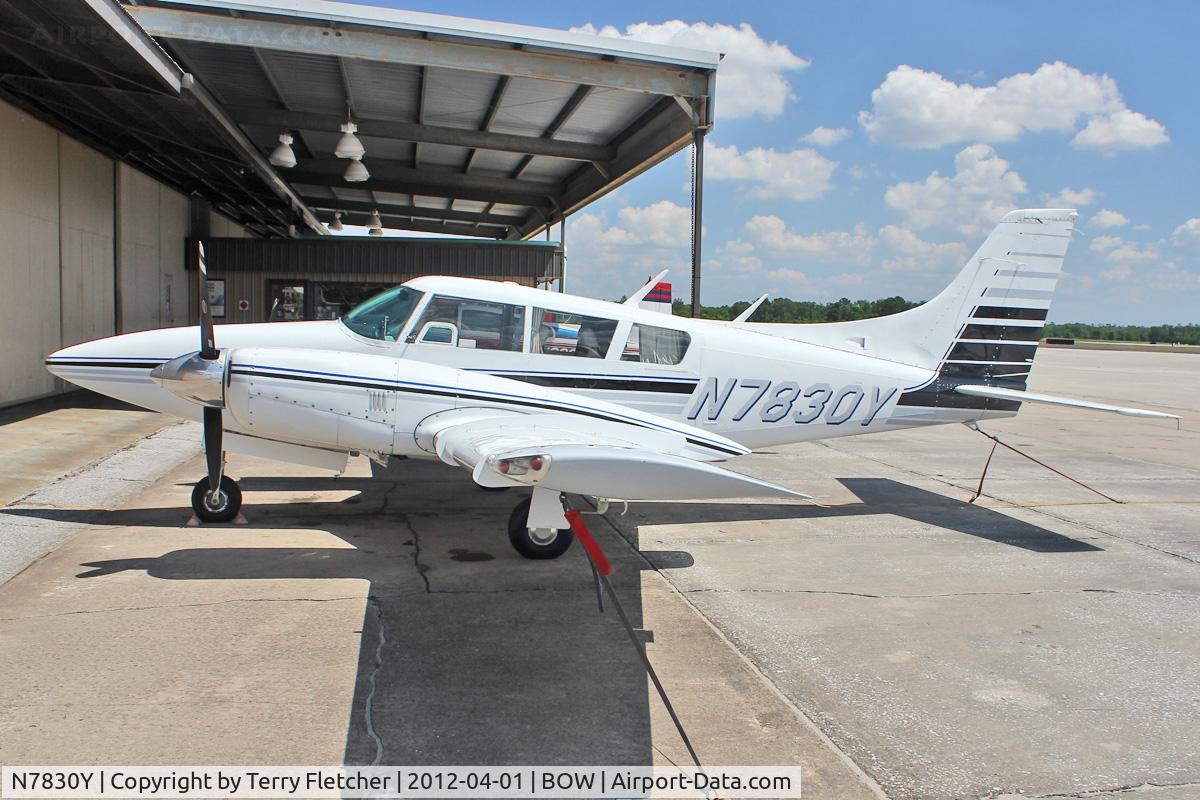 N7830Y, 1965 Piper PA-30 Twin Comanche C/N 30-906, At Bartow Municipal Airport , Florida