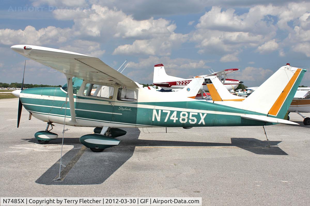 N7485X, 1960 Cessna 172B C/N 17247985, At Gilbert Airport , Winter Haven , Florida