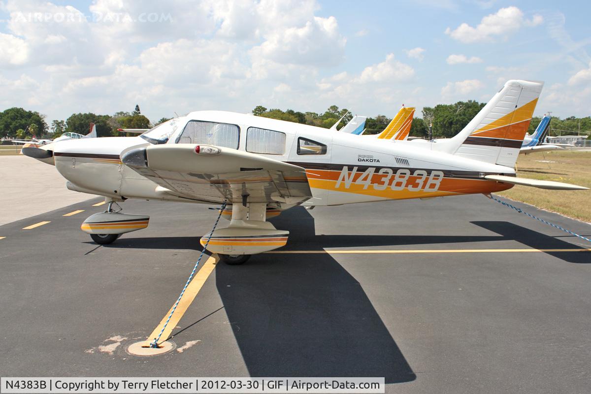 N4383B, Piper PA-28-236 Dakota C/N 28-8511003, At Gilbert Airport , Winter Haven , Florida