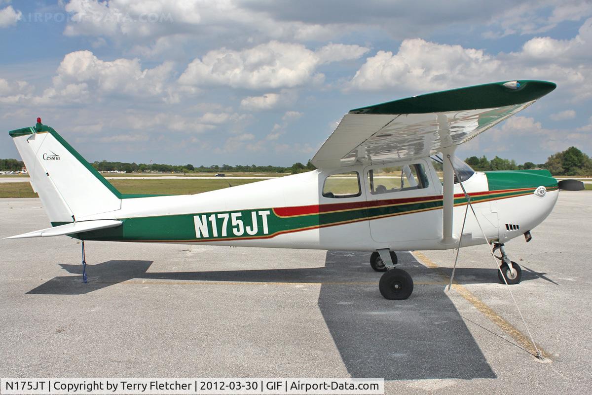 N175JT, 1959 Cessna 175A Skylark C/N 56372, At Gilbert Airport , Winter Haven , Florida
