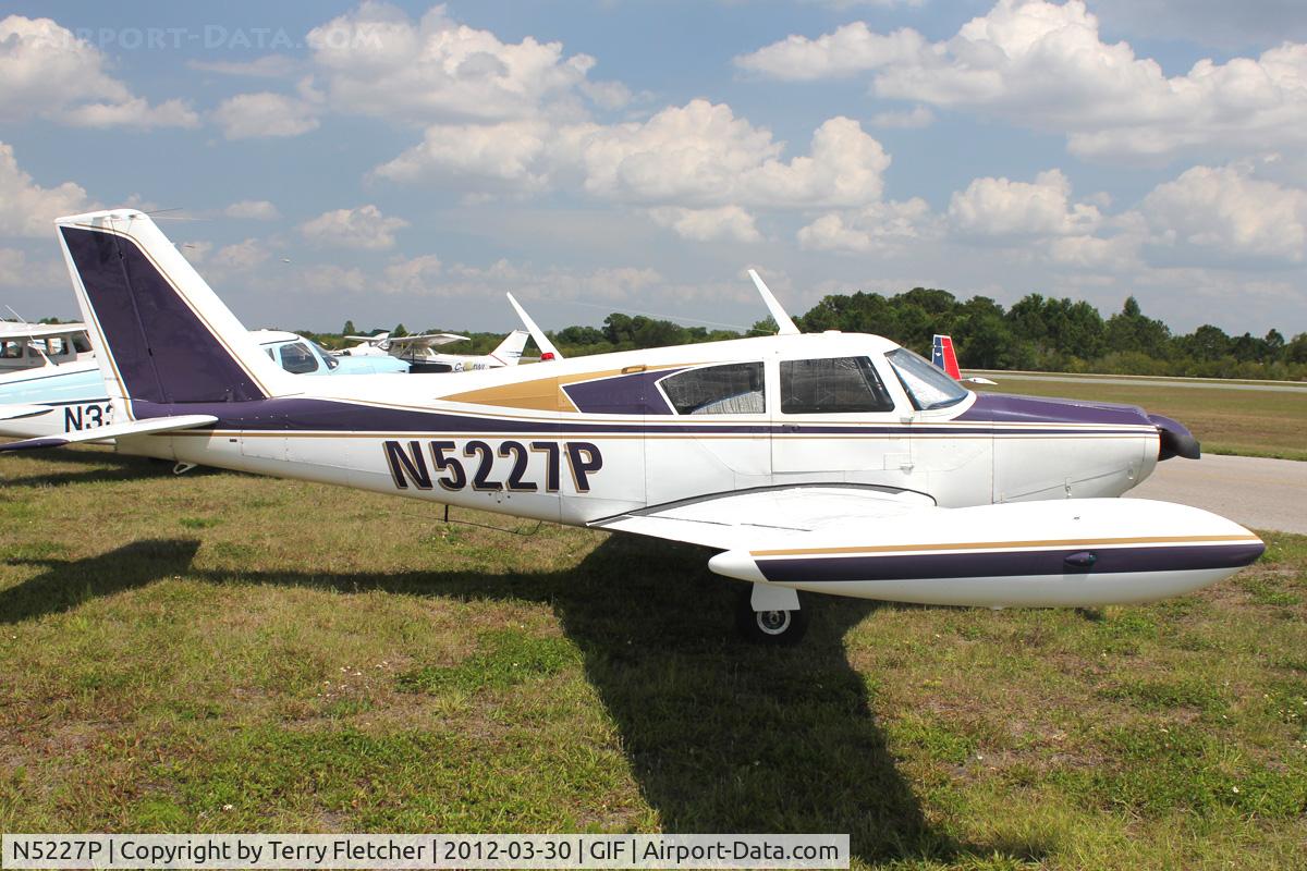 N5227P, 1958 Piper PA-24-250 Comanche C/N 24-257, At Gilbert Airport , Winter Haven , Florida