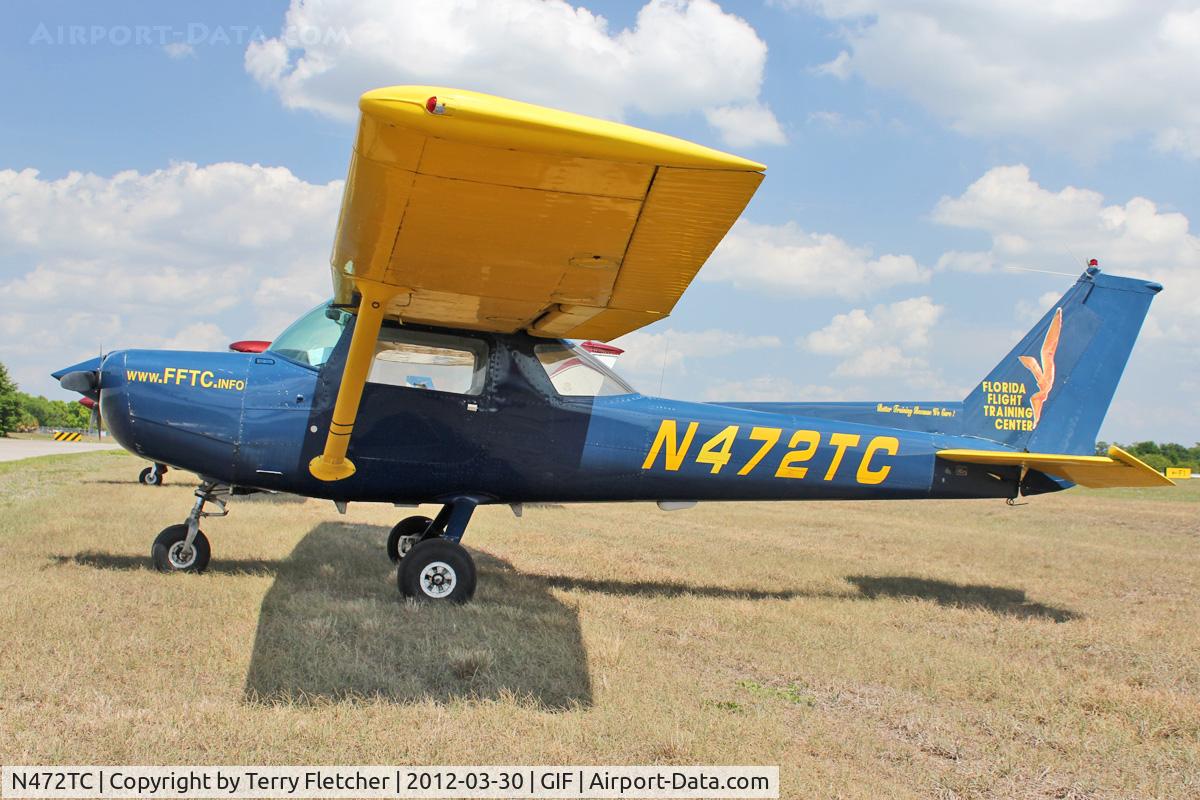 N472TC, 1977 Cessna 152 C/N 15279792, At Gilbert Airport , Winter Haven , Florida