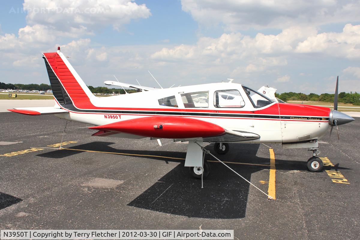 N3950T, 1967 Piper PA-28R-180 Cherokee Arrow C/N 28R-30293, At Gilbert Airport , Winter Haven , Florida