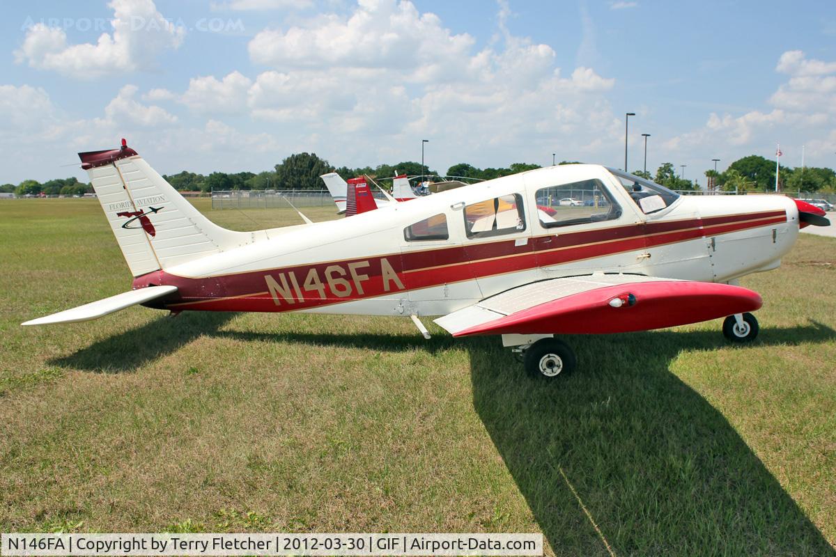 N146FA, 1981 Piper PA-28-161 C/N 28-8116170, At Gilbert Airport , Winter Haven , Florida