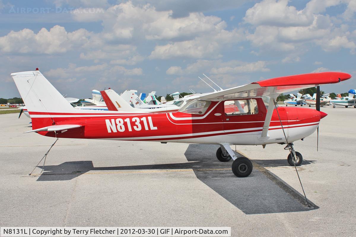 N8131L, 1971 Cessna 150L C/N 15072534, At Gilbert Airport , Winter Haven , Florida