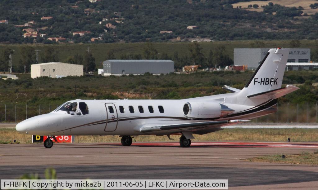 F-HBFK, Cessna 550 Citation II C/N 550-0625, Taxiing