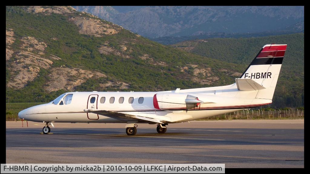 F-HBMR, 1992 Cessna 550 Citation II C/N 550-0717, Parked