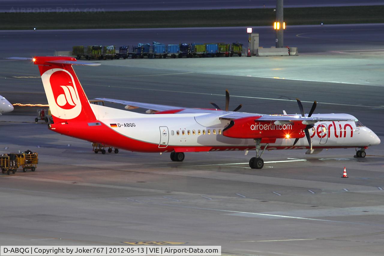 D-ABQG, 2009 De Havilland Canada DHC-8-402Q Dash 8 C/N 4250, Air Berlin